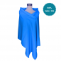 Preview: Seidenflanell Stola Blau